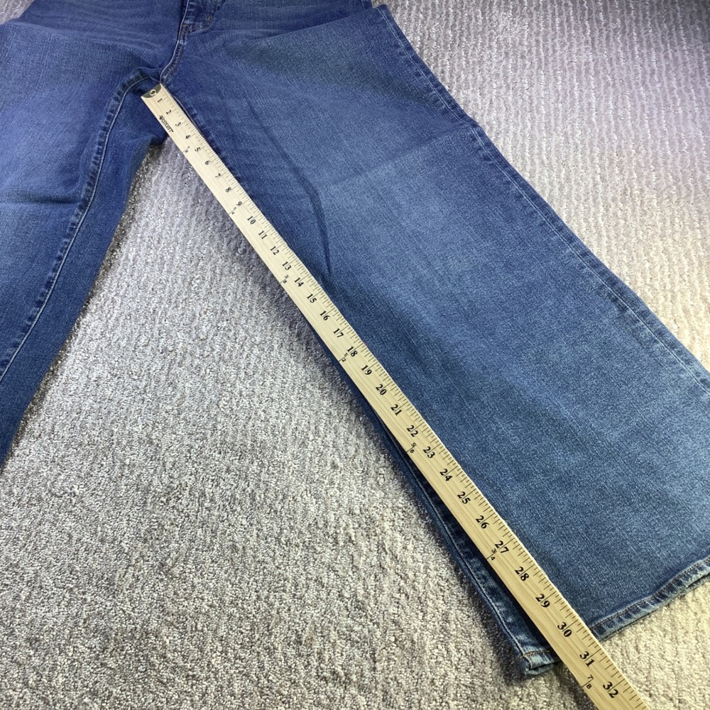 FRAME Le‎ Slim Palazzo Jeans Womens Size 30 Bixby Blue Wide Leg Denim Pants NWT - Picture 8 of 11